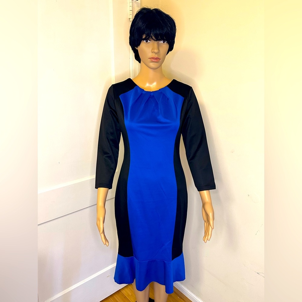 New - Piao Liang Fu Shi Long Sleeve Dress - Size: XL